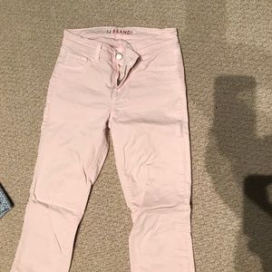 Light pink high rise J Brand jeans size 24
